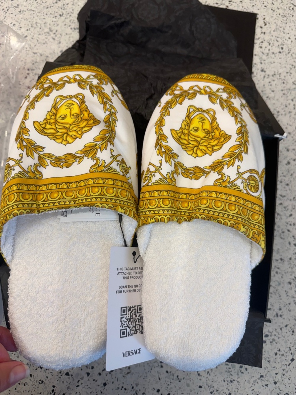 Versace slippers